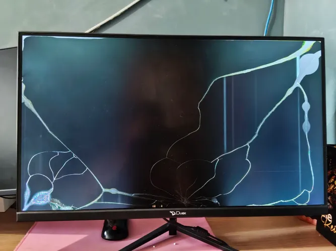 Monitor duex 180hz, 27 polegadas com defeito 