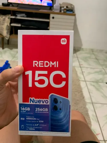 Redimi note 15C celular novo oportunidade.