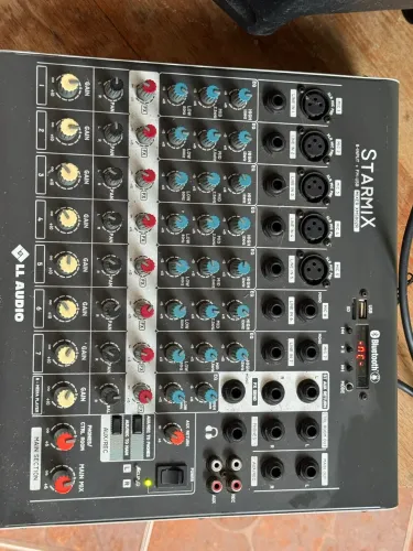 Mesa Som 8 Canais Xms802r Ll Audio Console Novo Bluetooth