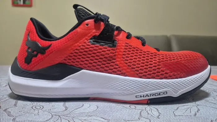 Tênis Under Armour Project Rock BSR 2 Masculino - Vermelho e Preto - Original