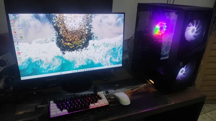 Pc gamer completo, Intel 10° geração + GTX 1650 Asus + 16 ram ddr4