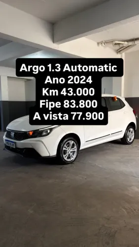 Fiat Argo Drive 1.3 8V Flex Aut. 2024