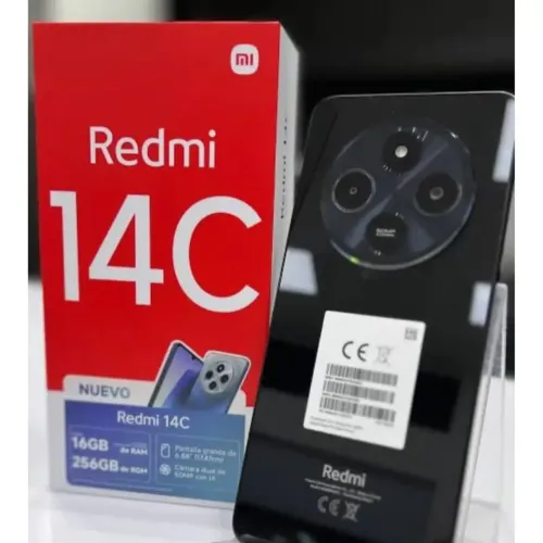 Xiaomi Redmi 14c 4G 256 GB 8 GB RAM dual sim cor preto