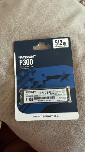 SSD NVMe 512GB Patriot P300
