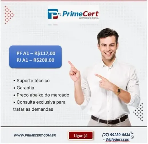 Certificado digital e-cnpj e e-cpf