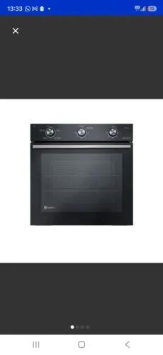 Forno de Embutir Eletrico Electrolux OEBEA 80L Experience Air Fryer, Perfectcook360