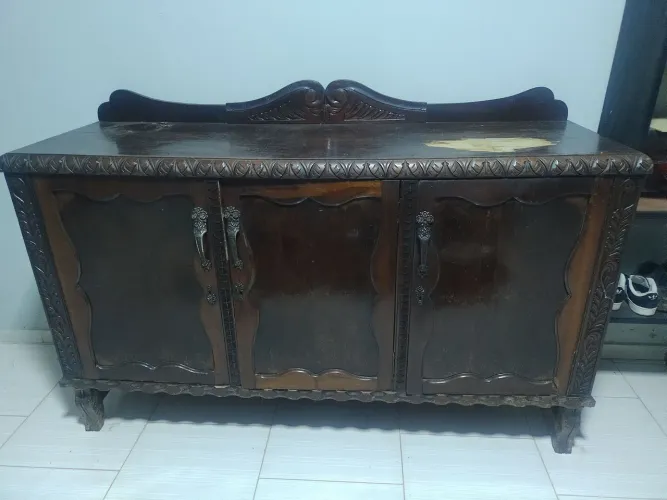 Buffet Madeira Móvel Antigo 1,70m Decoração Restauração
