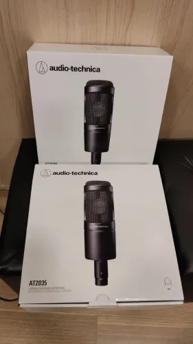 Microfone audio technica 2035 - nao shure sennheiser rode akg