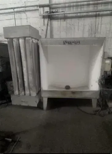 Linha de Pintura Eletrostática Completa com Estufa, Cabine e Monovia