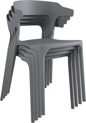 Conjunto de Cadeira Jantar Plástico