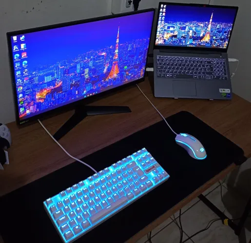 Setup GAMER com Notebook Lenovo LOQ-e i5-1245hx. RTX 3050. 16gb. 512gb SSD.