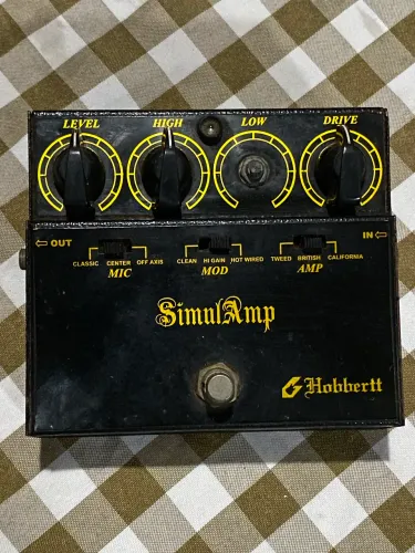 Hobbertt SimulAmp - Simulador de Amplificador - Vintage / Hand Made