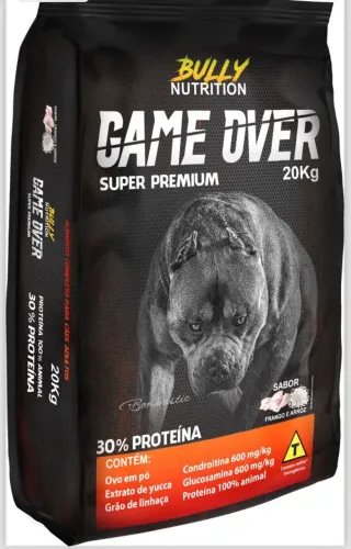 Ração Game Over 20 kg