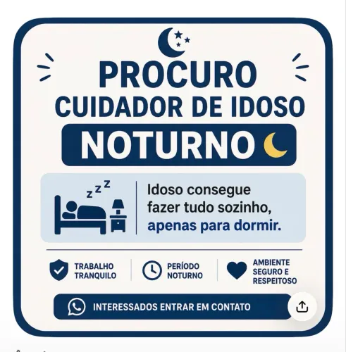 Procuro por cuidador