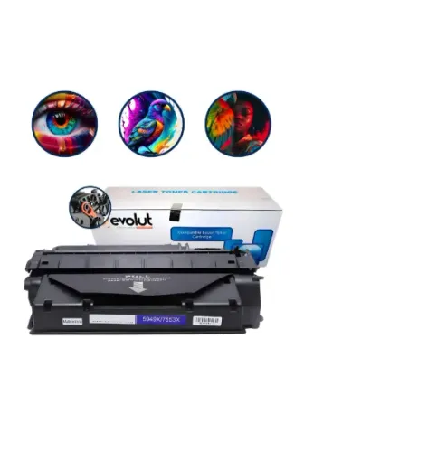TONER HP Q7553X - COMPATIVEL 100% NOVO