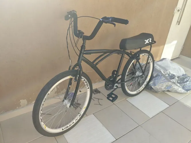Praiana VMax Aro 26 Branco + Motor 80cc Nagasaki (Nunca Usado)