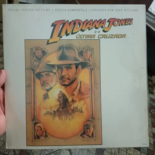 Lp vinil Indiana Jones e a última cruzada 