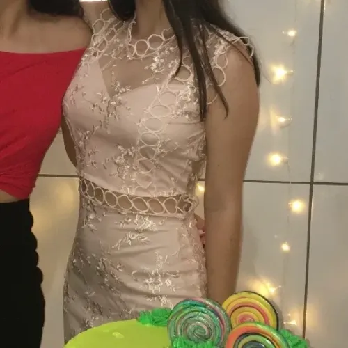 vestido rosa 