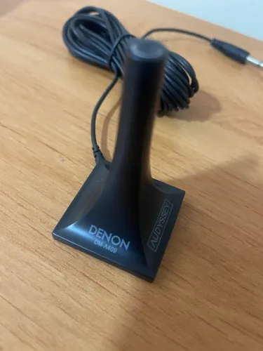 Microfone De Calibração Denon Dm-a409 Audyssey - Na Caixa Original