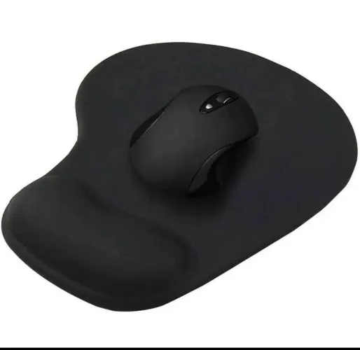 Mouse pad ergonômico com descanso de pulso antiderrapante