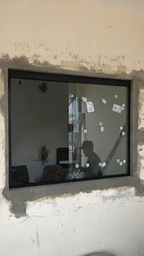 Portas e janelas de vidro temperado