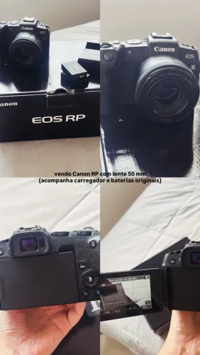 VENDO CANON EOS RP E LENTE