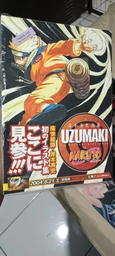 ArtBook Naruto Oficial + mini book (Episodio rosto do Kakashi)