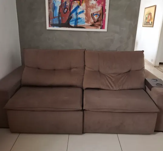 Sofá retrátil da loja Casa Verde 