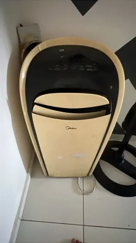 Ar condicionado portátil funcionando