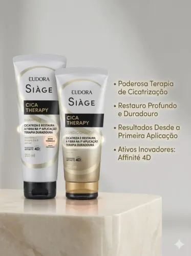 Kit Shampoo e condicionador Siage Eudora