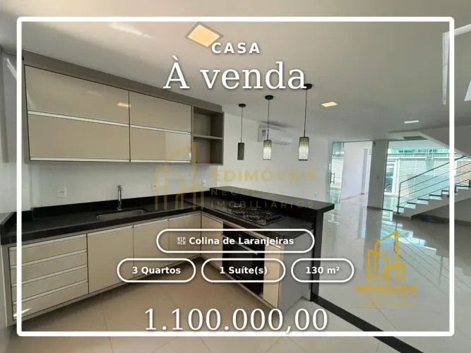 Casa charmosa em Colina de Laranjeiras, pronta para morar!
