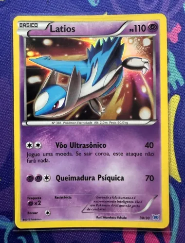 Carta Latios Foil SP XY Trainer Kit: Latias and Latios Pokemon TCG