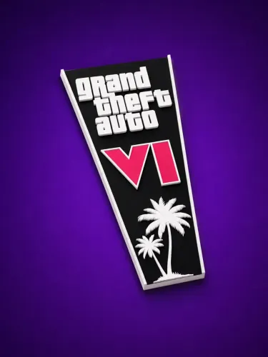 Capa decorativa GTA VI para PS5 Slim