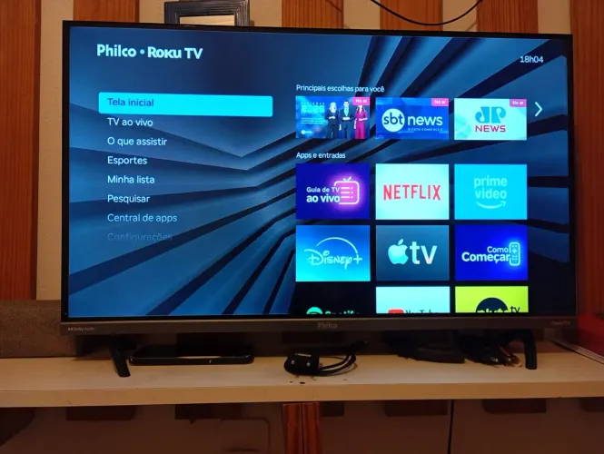 Vende se essa tv 32 polegadas seme nova seis meses de uso motivo mudança