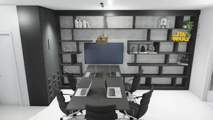 Móvel Planejado Italínea Novo, Embalado - Escritório/Home Office