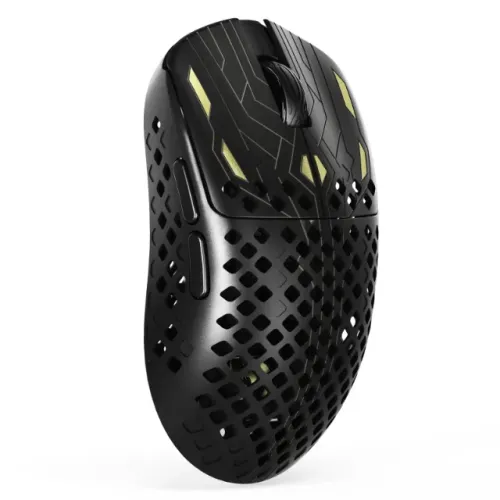 Mouse Gamer Sem Fio MAMBASNAKE M2, PAW3395PRO 40000 DPI, Fibra de Carbono 41g Tri-mode