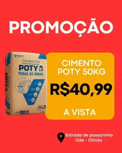 CIMENTO POTY CP2 50KG