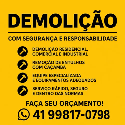 DEMOLIÇÃO EM CURITIBA