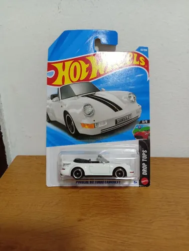 Hot Wheels Porsche 911 Cabriolet Branca