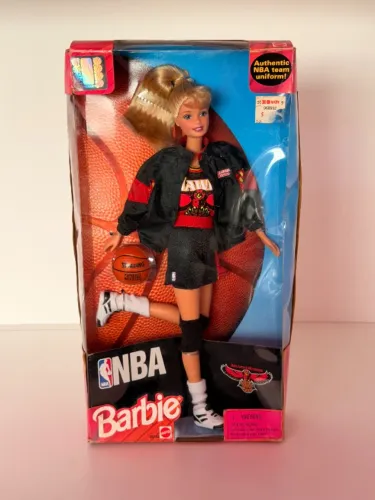 barbie nba Atlanta Hawks de 1998