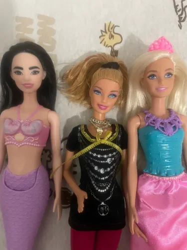 Trio de Barbies Semi Novas