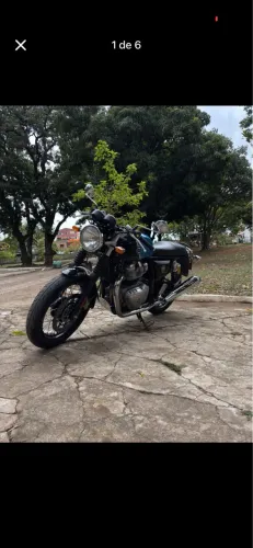 Royal Enfield Continental GT 650 2023 ? Única na região, 11.500 km, muito conservada