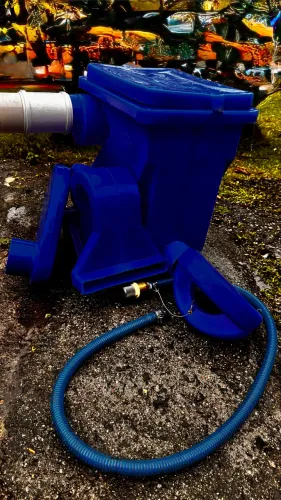 Kit Filtro ciclo 250 completo para captação de água de chuva cisterna