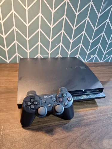 PS3 Slim Desbloq. + 5 mil jogos
