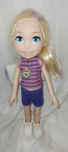 Boneca Polly Pocket Camping - Grande 40 cm