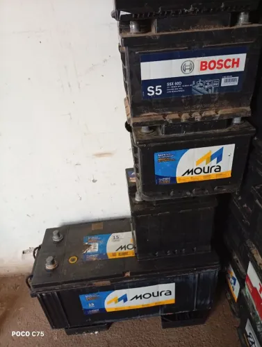 Baterias usadas.