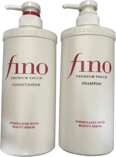 Shampoo + condicionador Fino 550 ml cada, novos e comprados no Japão