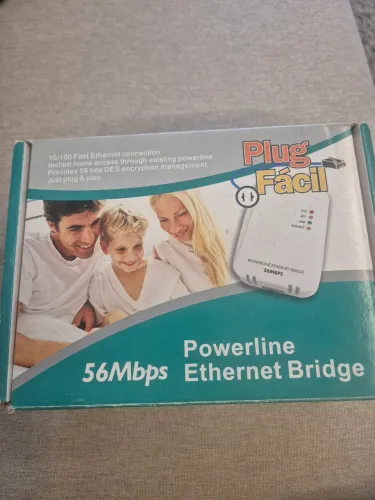POWERLINE 56 Mbps ETHERNET BRIDGE