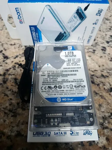 HD externo USB 1000Gb 1Tb