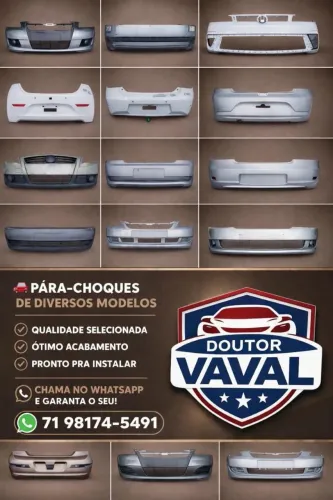 Venda e recuperação de para-choques automotivos
